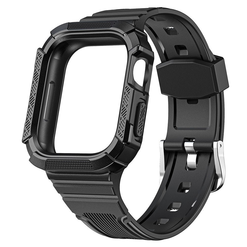 Remarkably Good Apple Smartwatch Silicone Universel Strap - Black#serie_4