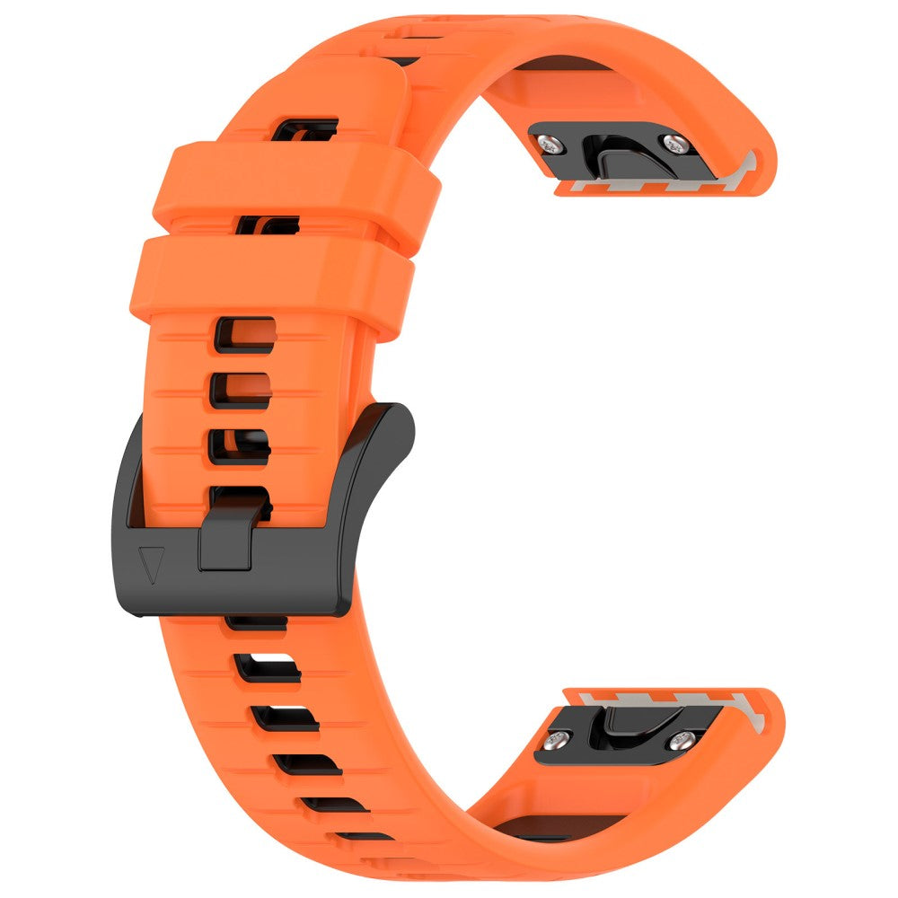 Incredibly Neat Garmin Smartwatch Silicone Universel Strap - Orange#serie_2