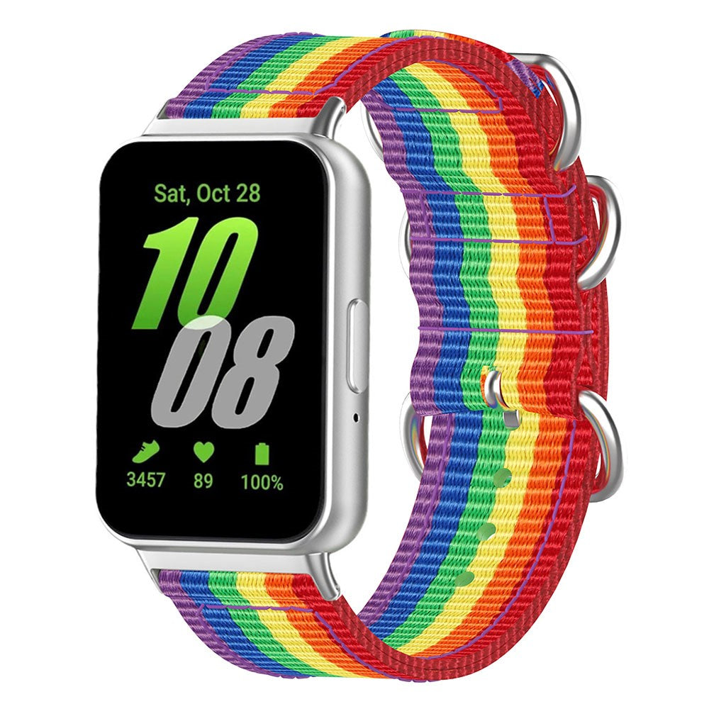 Incredibly Sweet Samsung Galaxy Fit 3 Nylon Strap - Multicolor#serie_1