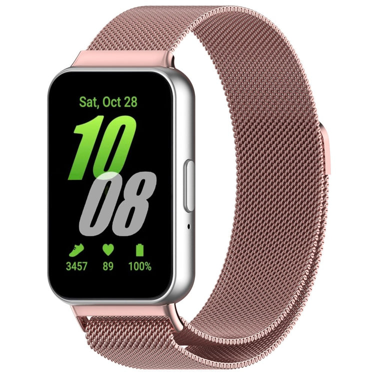 Absolutely Strong Samsung Galaxy Fit 3 Metal Strap - Pink#serie_3