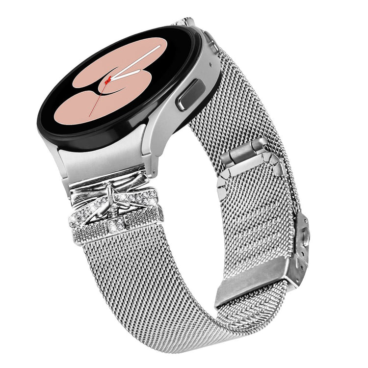 Stylish Samsung Smartwatch Metal Universel Strap - Silver#serie_133