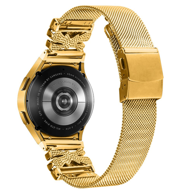 Very Beautiful Samsung Smartwatch Metal Universel Strap - Gold#serie_1