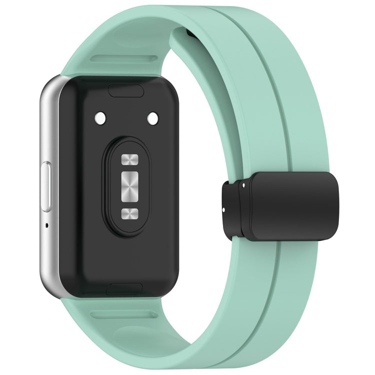 Super Agreeable Samsung Galaxy Fit 3 Silicone Strap - Green#serie_8