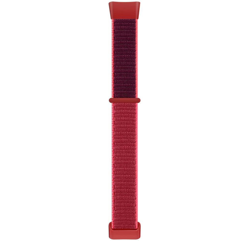 Fitbit Charge 5 / Fitbit Charge 6 Nylon Universel Strap - Red#serie_8