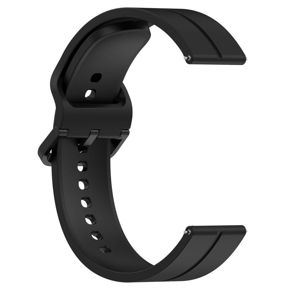 Very Elegant Smartwatch Silicone Universel Strap - Black#serie_4