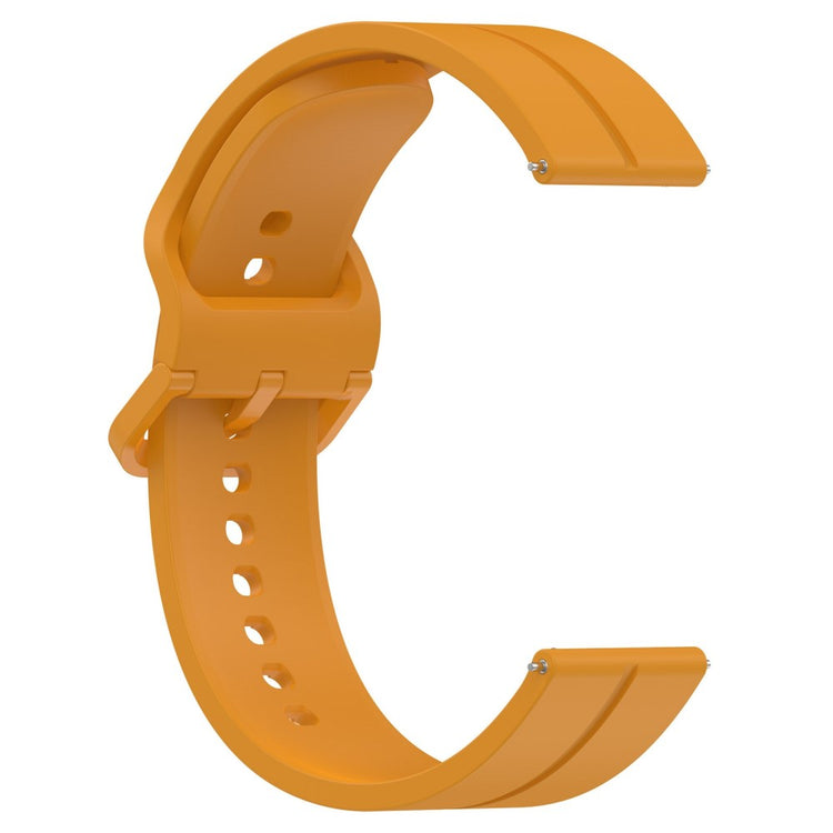 Remarkably Durable Smartwatch Silicone Universel Strap - Yellow#serie_5