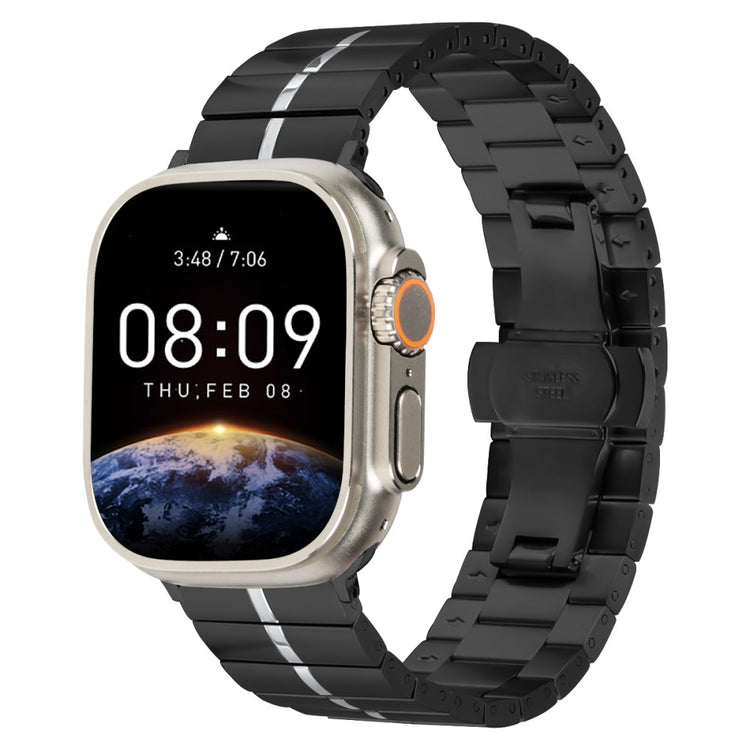 Incredibly Sweet Apple Smartwatch Metal Universel Strap - Black#serie_1