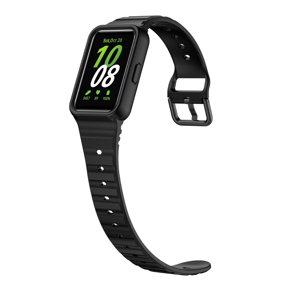 Remarkably Good Samsung Galaxy Fit 3 Silicone Strap - Black#serie_3