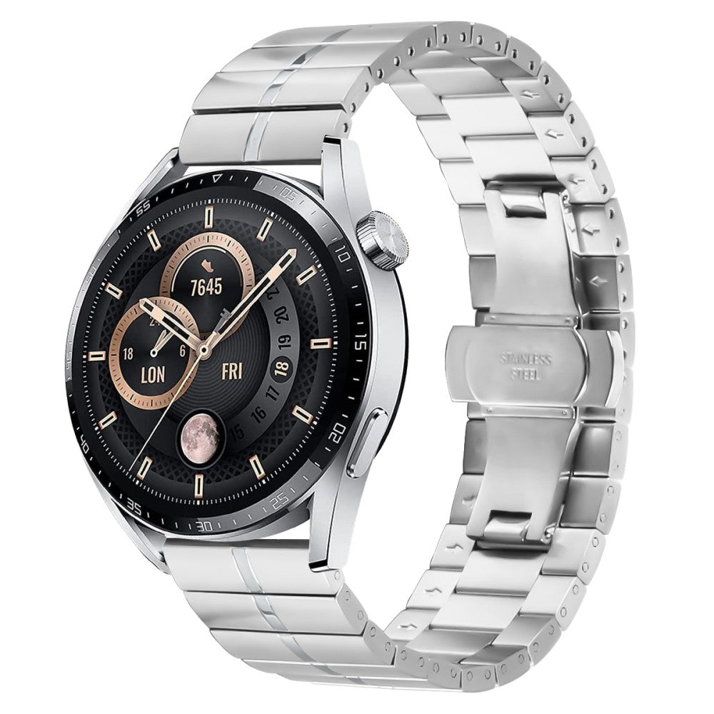 Very Neat Huawei Watch 3 Pro Metal Strap - Silver#serie_016