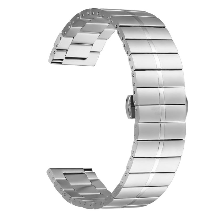 Honor MagicWatch 2 46mm Watch Band Stainless Steel Wrist Strap with Butterfly Buckle - Silver#serie_013