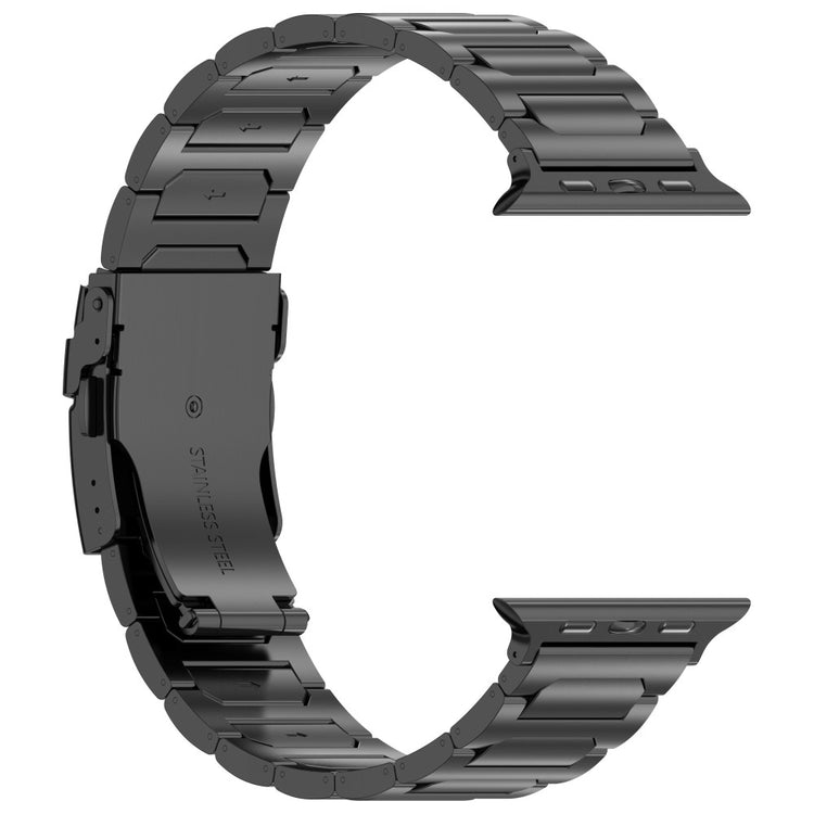 Incredibly Tough Apple Smartwatch Metal Universel Strap - Black#serie_1