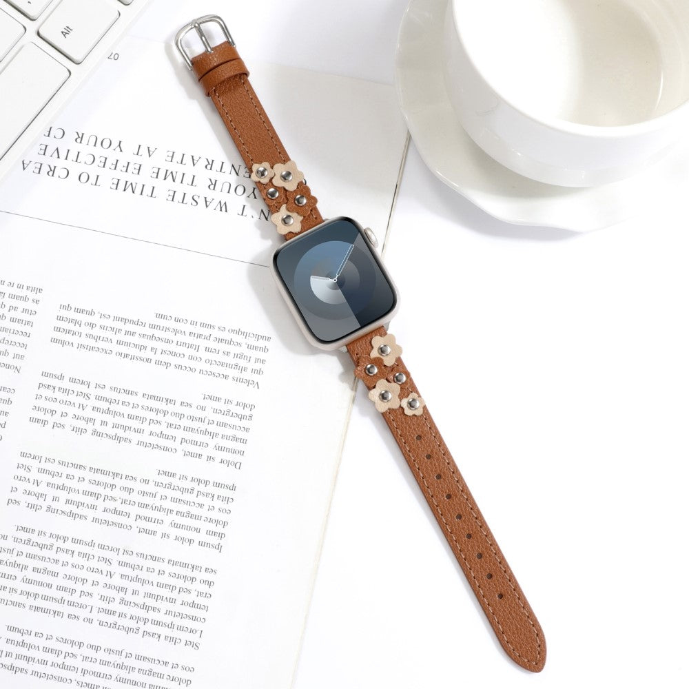 Incredibly Nice Apple Smartwatch Pu Leather Universel Strap - Brown#serie_2