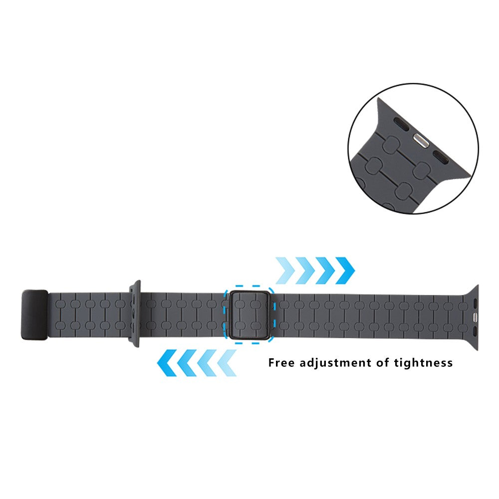 Stylish Apple Smartwatch Silicone Universel Strap - Blue#serie_8