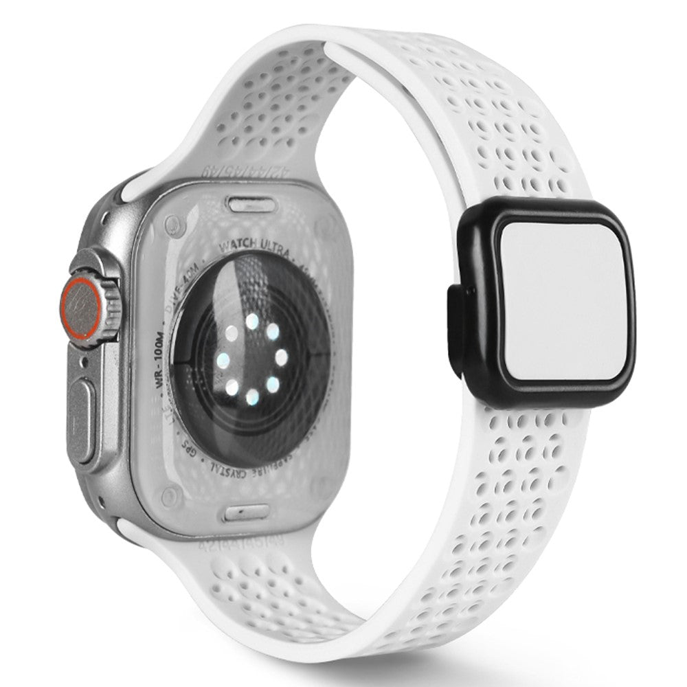 Durable Apple Smartwatch Silicone Universel Strap - White#serie_13