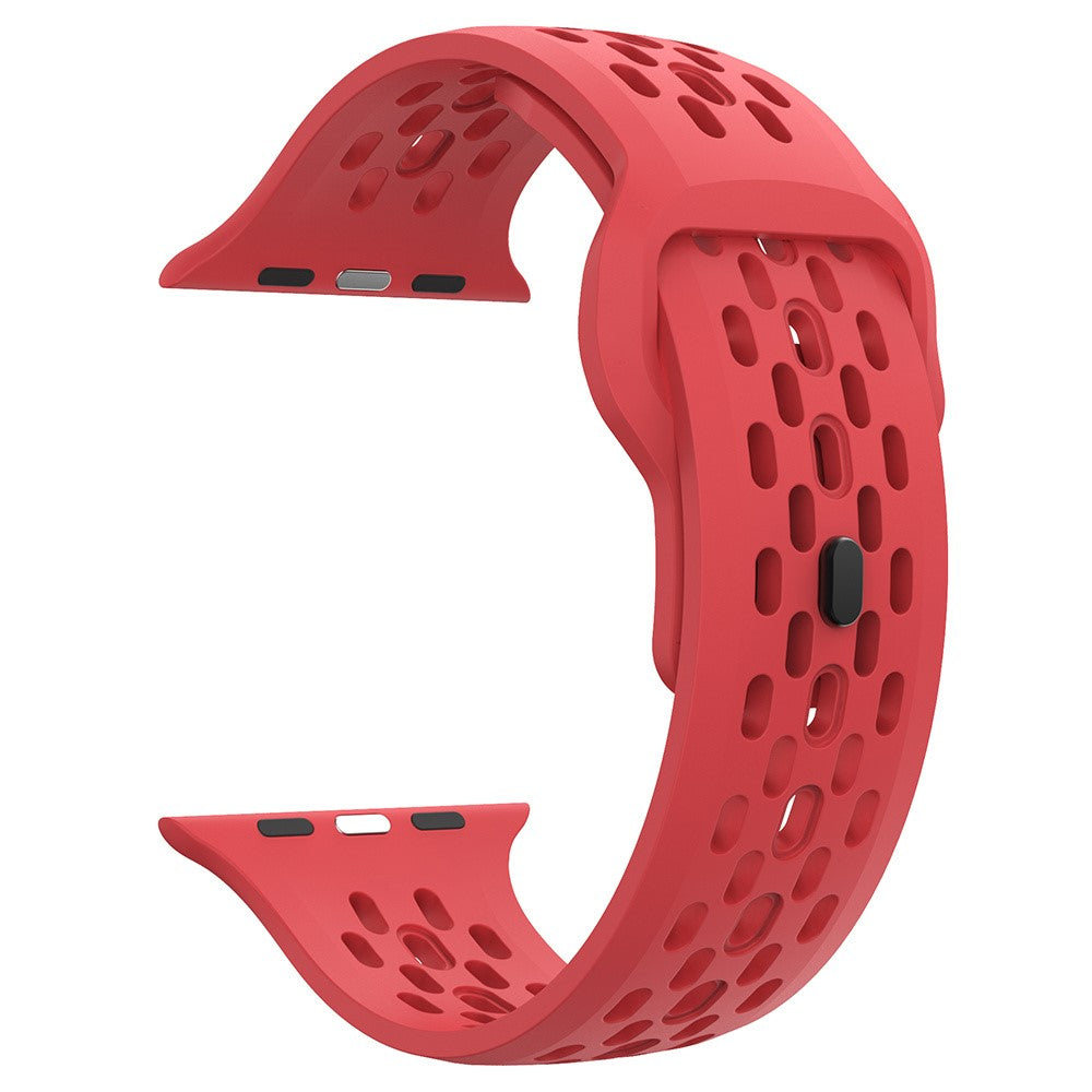 Very Elegant Apple Smartwatch Silicone Universel Strap - Red#serie_3