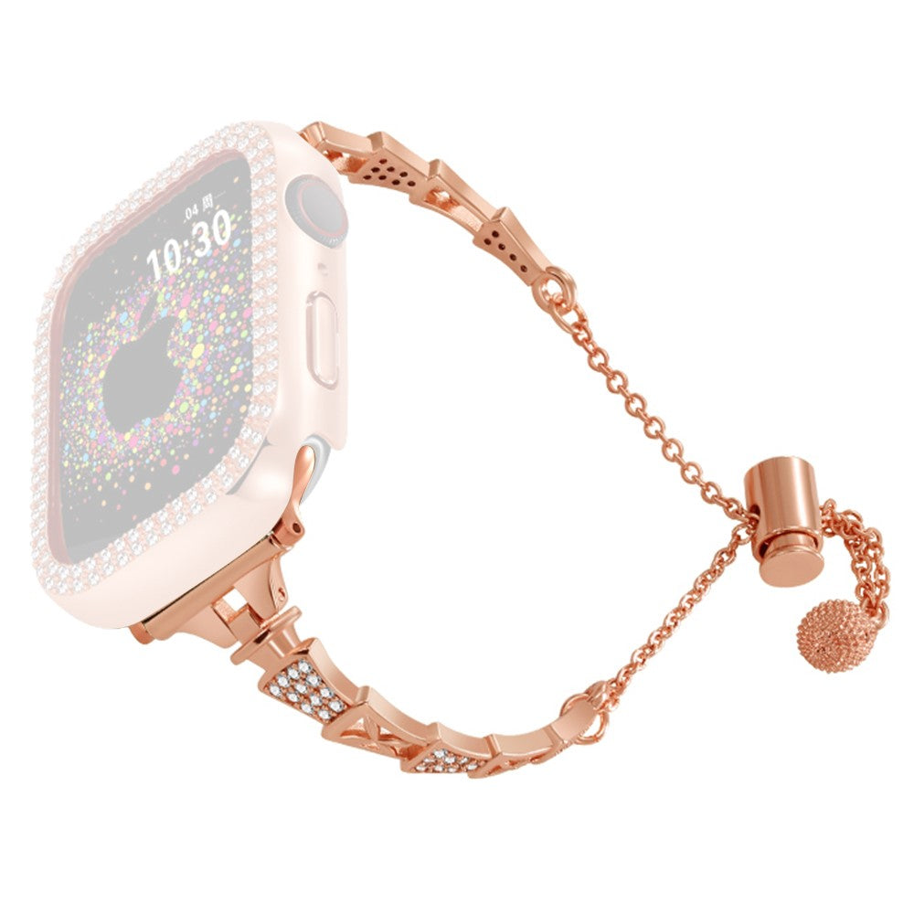 Incredibly Cool Apple Smartwatch Rhinestone Universel Strap - Pink#serie_3