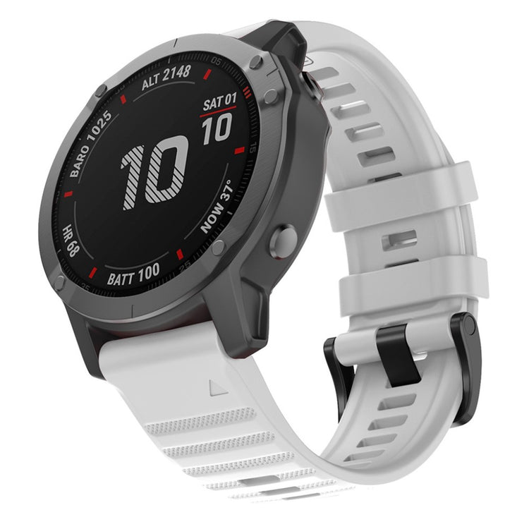 Really Beautiful Garmin Smartwatch Silicone Universel Strap - White#serie_2