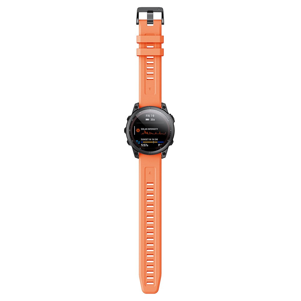 Very Cool Garmin Smartwatch Silicone Universel Strap - Orange#serie_4