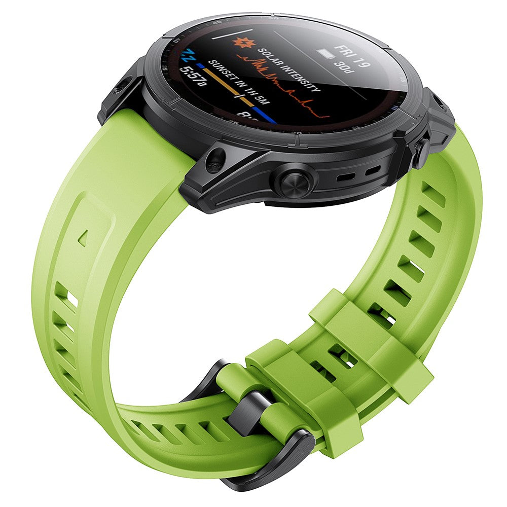 Very Cool Garmin Smartwatch Silicone Universel Strap - Green#serie_7