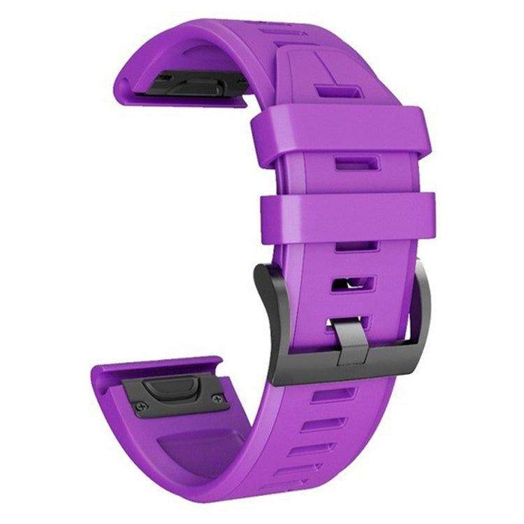 Very Stylish Garmin Smartwatch Silicone Universel Strap - Purple#serie_7