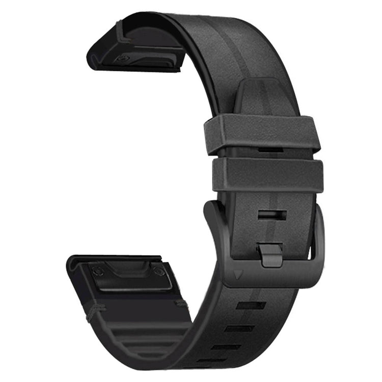 Delightful Garmin Smartwatch Silicone Universel Strap - Black#serie_1