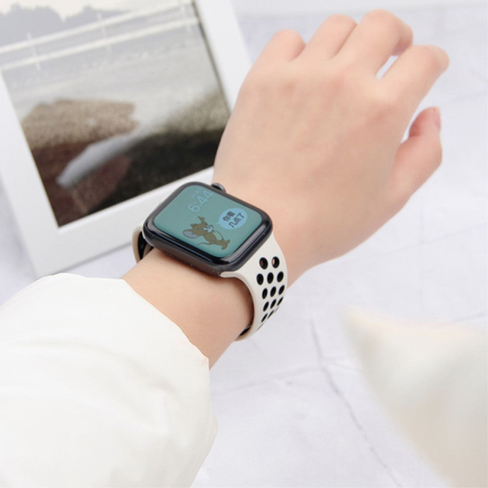 Mega Reliable Apple Smartwatch Silicone Universel Strap - White#serie_1