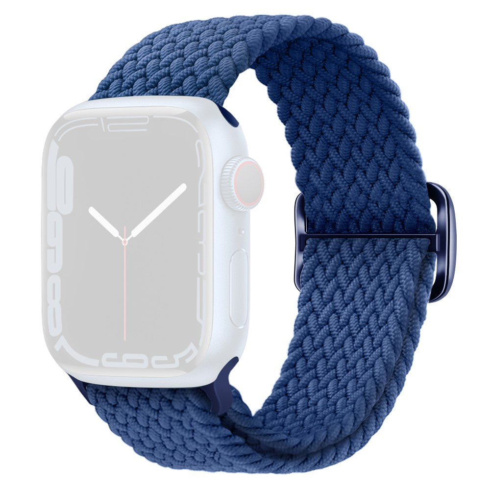 Remarkably Durable Apple Smartwatch Nylon Universel Strap - Blue#serie_18