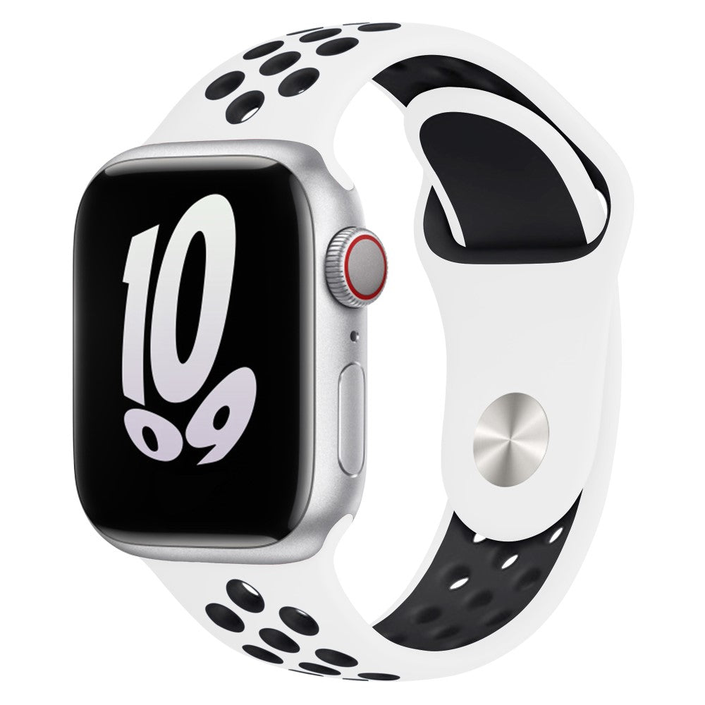 Very Durable Apple Smartwatch Silicone Universel Strap - White#serie_1