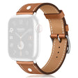 Auffallend Modisch Apple Smartwatch Echtes Leder Universell Armband