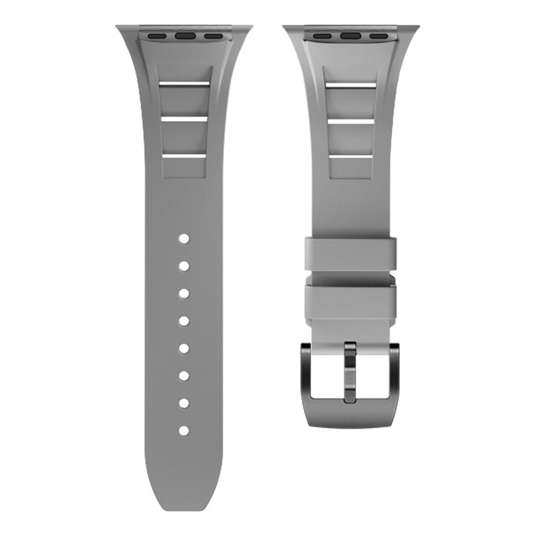 Very Beautiful Apple Smartwatch Silicone Universel Strap - Silver#serie_8