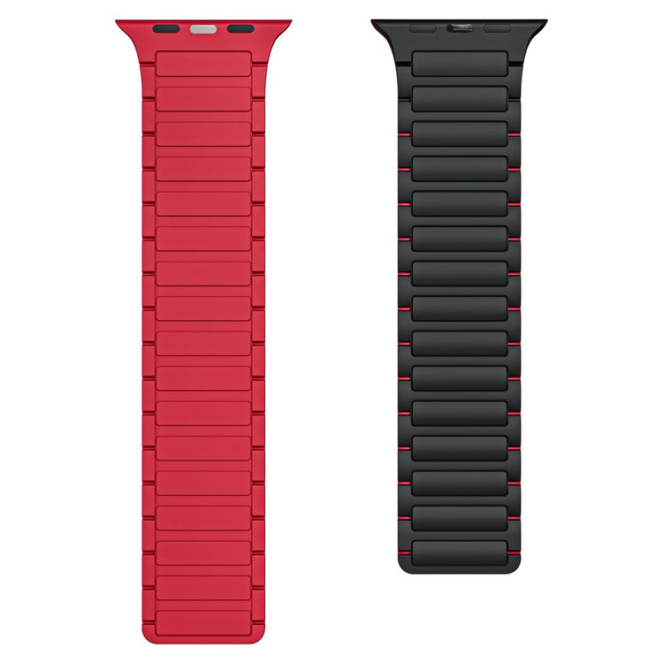 Super Agreeable Apple Smartwatch Silicone Universel Strap - Red#serie_5