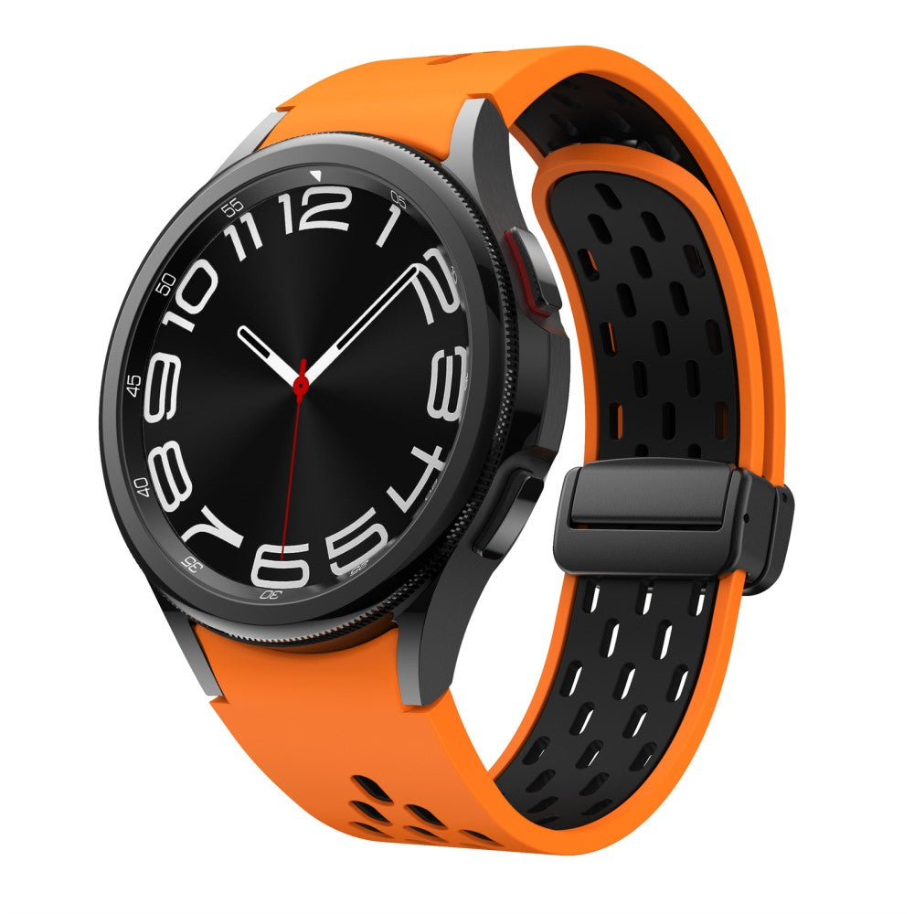 Mega Tough Samsung Smartwatch Silicone Universel Strap - Orange#serie_3