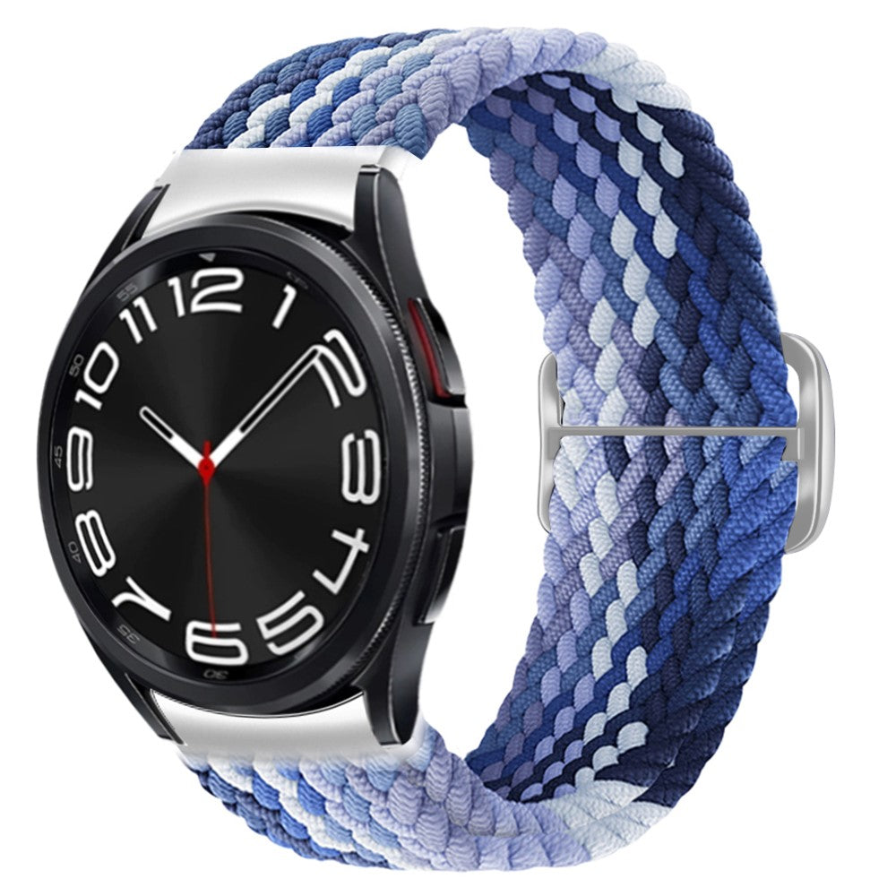 Very Beautiful Samsung Smartwatch Nylon Universel Strap - Blue#serie_8