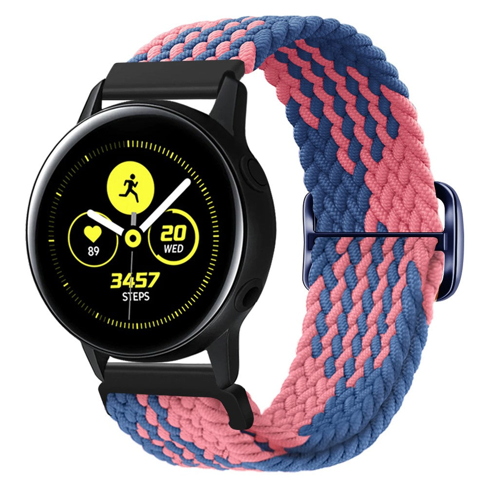 Super Stylish Smartwatch Nylon Universel Strap - Pink#serie_4