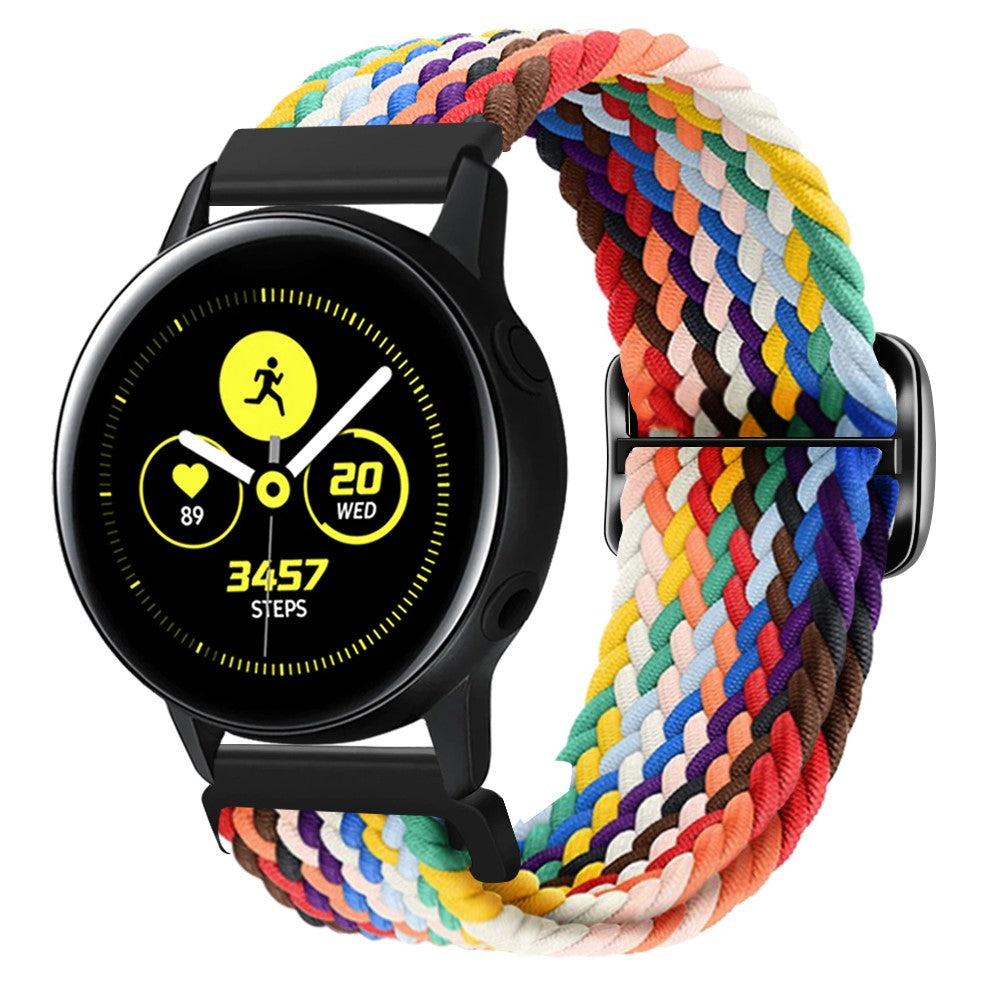 Super Stylish Smartwatch Nylon Universel Strap - Multicolor#serie_7