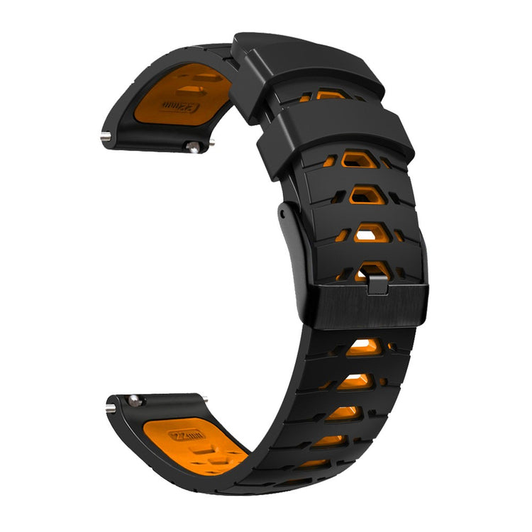 Incredibly Cool Smartwatch Silicone Universel Strap - Black#serie_4