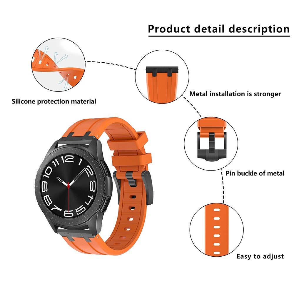 Really Beautiful Smartwatch Silicone Universel Strap - Green#serie_5