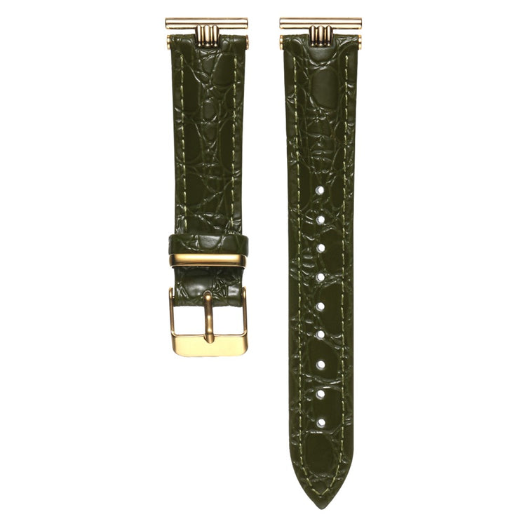 Incredibly Agreeable Smartwatch Pu Leather Universel Strap - Green#serie_7