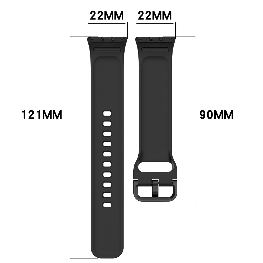 Sweet Samsung Galaxy Fit 3 Silicone Strap - Red#serie_4