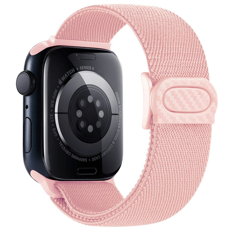 Remarkably Pleasant Apple Smartwatch Nylon Universel Strap - Pink#serie_2