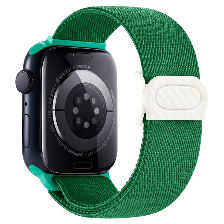 Remarkably Pleasant Apple Smartwatch Nylon Universel Strap - Green#serie_17