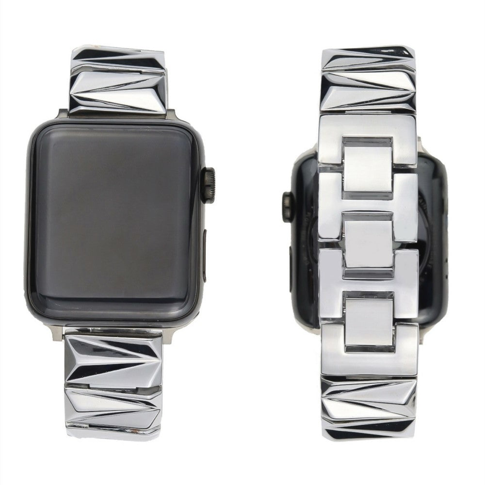 Super Tough Apple Smartwatch Metal Universel Strap - Silver#serie_1