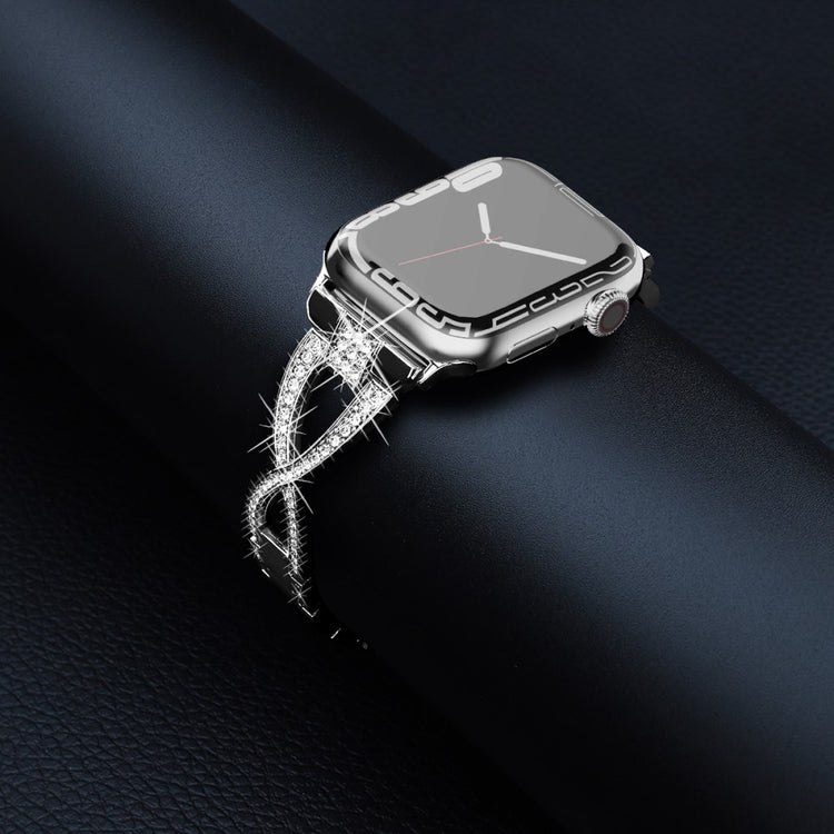 Super Neat Apple Smartwatch Rhinestone Universel Strap - Silver#serie_5