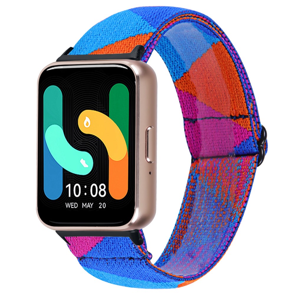 Really Cool Samsung Galaxy Fit 3 Nylon Strap - Multicolor#serie_13