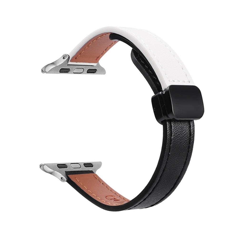 Super Neat Apple Smartwatch Pu Leather Universel Strap - White#serie_14