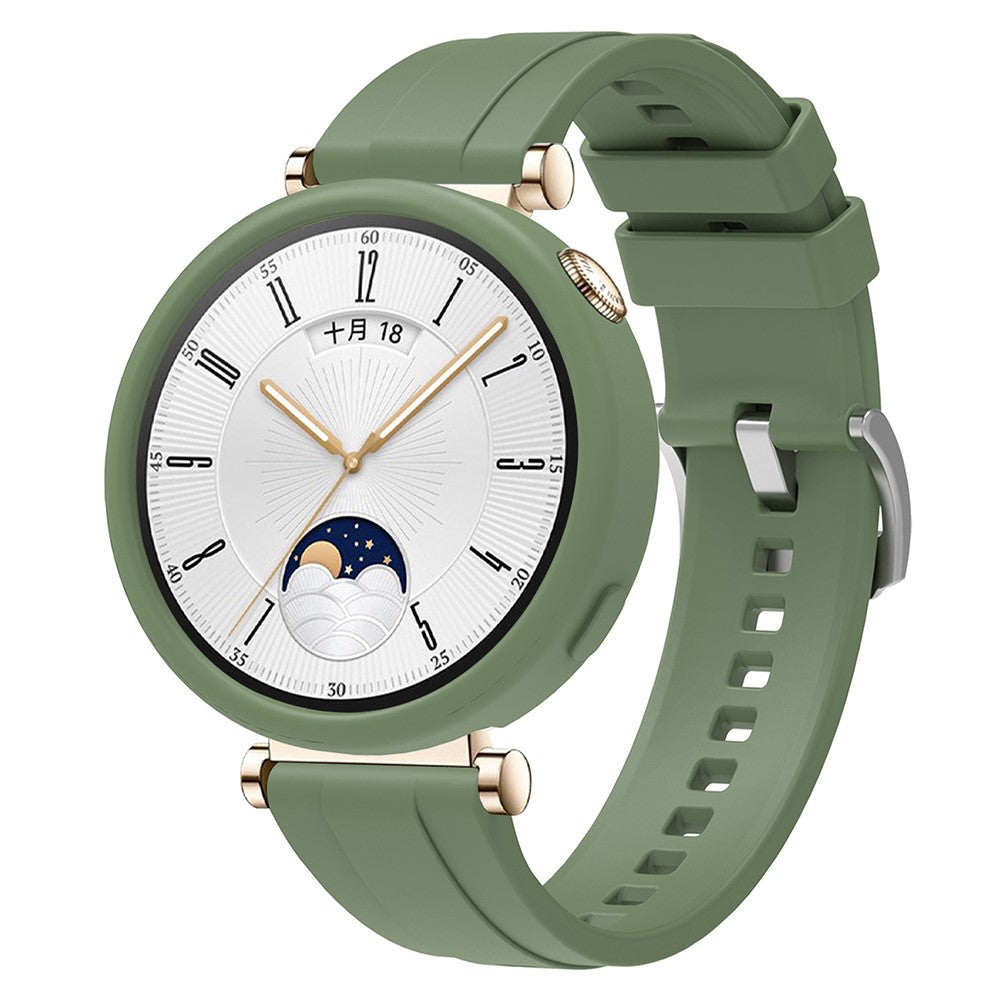 Absolutely Cool Huawei Watch GT 4 41mm Silicone Strap - Green#serie_11