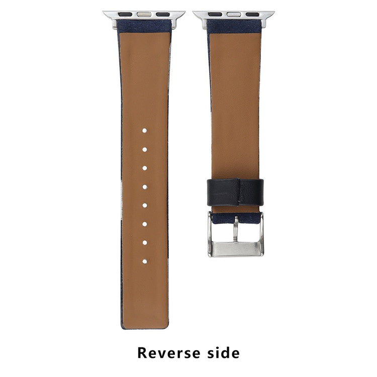 Super Tough Apple Smartwatch Pu Leather Universel Strap - Brown#serie_2