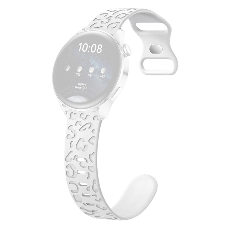 Remarkably Fantastic Smartwatch Silicone Universel Strap - White#serie_2