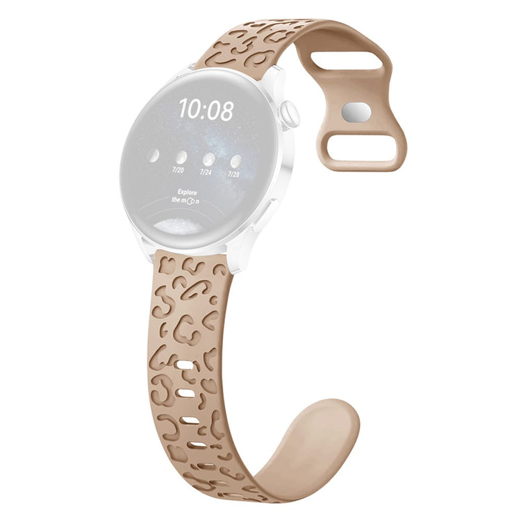 Remarkably Fantastic Smartwatch Silicone Universel Strap - Brown#serie_6