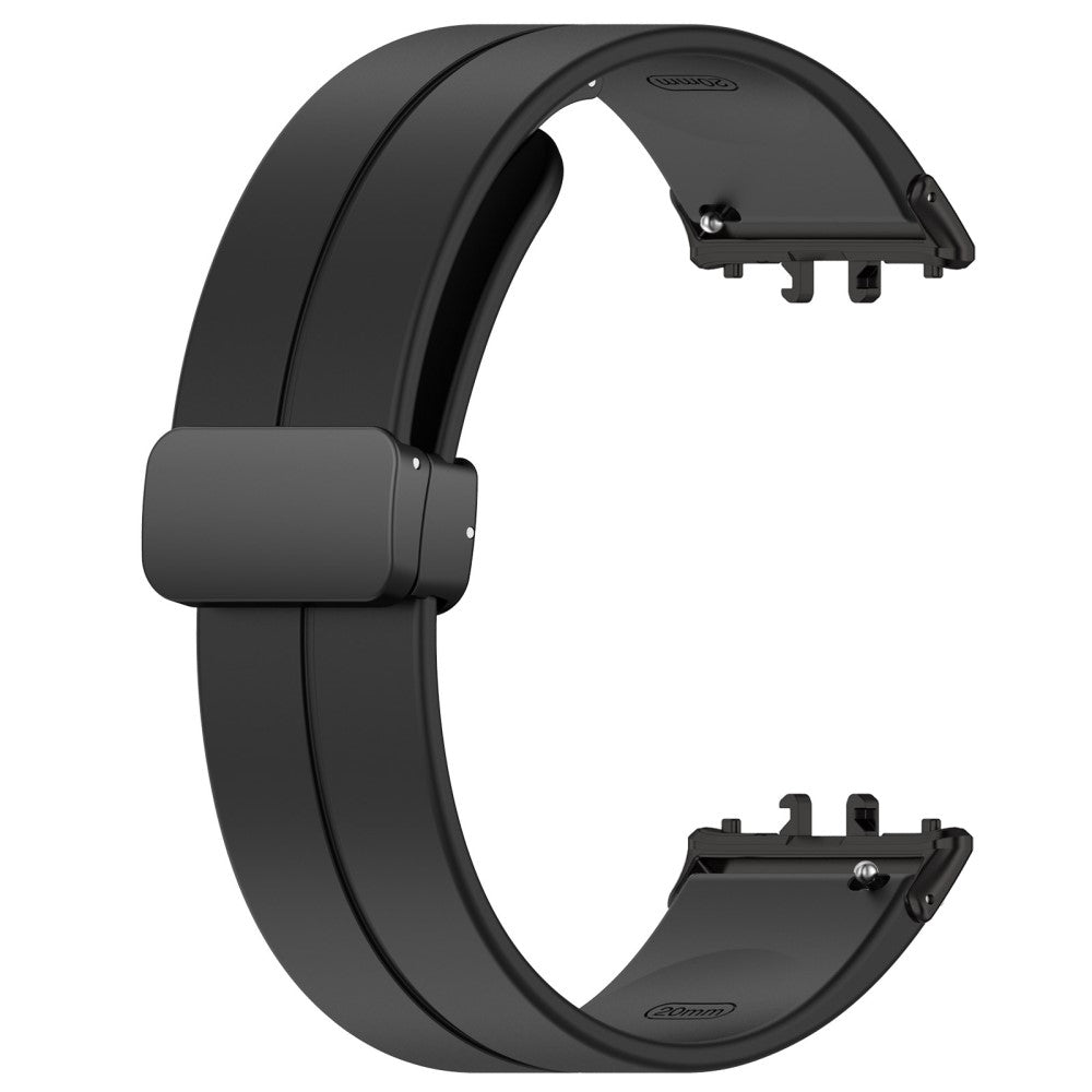 Super Comfortable Samsung Galaxy Fit 3 Silicone Strap - Black#serie_1